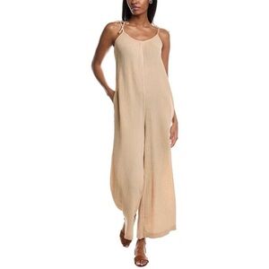 Stateside Gauze Tie Shoulder Jumpsuit Size XL